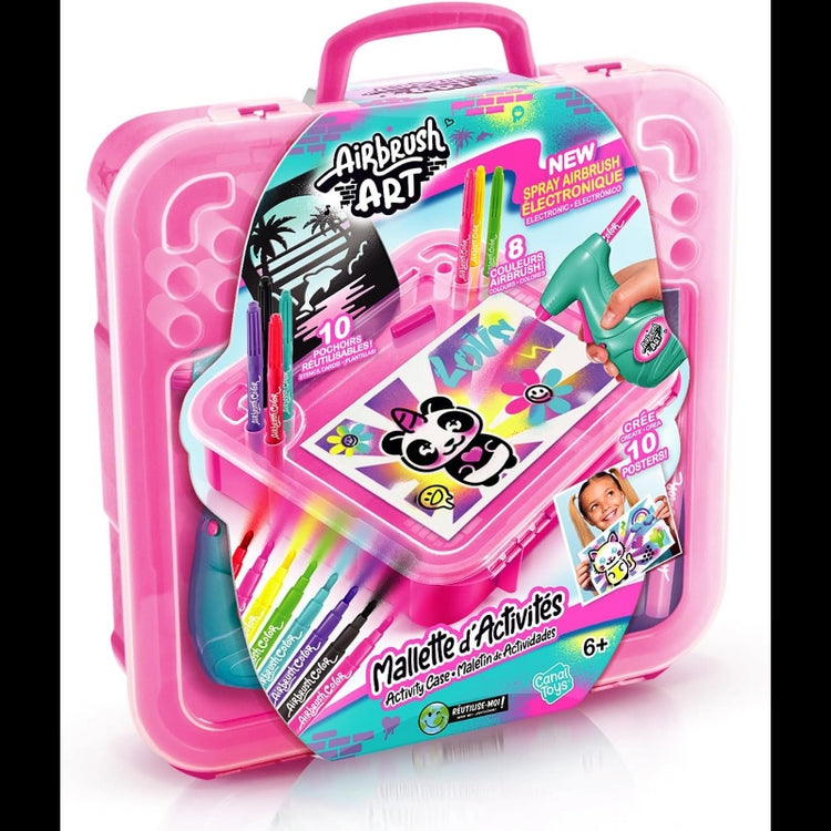 Airbrush Art Activity Case Set