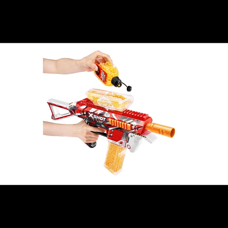 X-Shot Hyper Gel Trace Fire Medium Blaster (10000 Gellets)