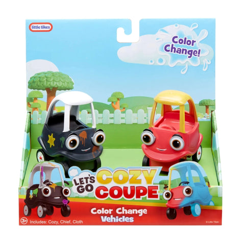 Little Tikes Let's Go Cozy Coupe™ 2-Pack Color Change Vehicles