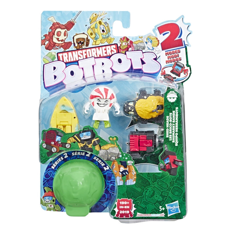 Transformers BotBots pack Shed Heads- Set 2