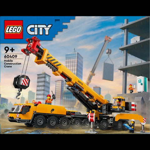 Yellow Mobile Construction Crane- 1116 Pcs