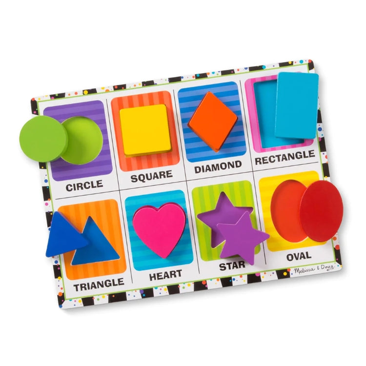 Shapes Chunky Puzzle- 8 Pieces