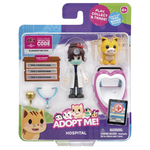 Adopt Me- 2 Figure Pack (Friends Pack)- Hospital