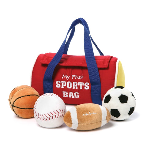 My First Sports Bag Plush Playset