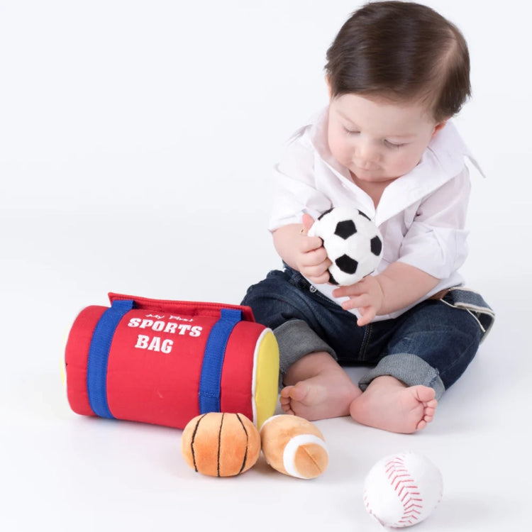 My First Sports Bag Plush Playset