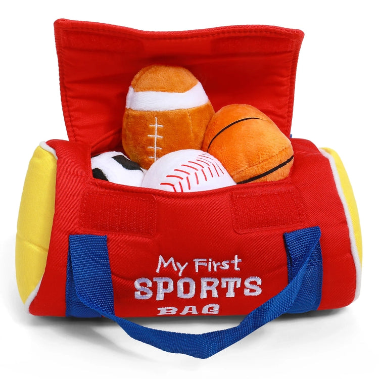 My First Sports Bag Plush Playset