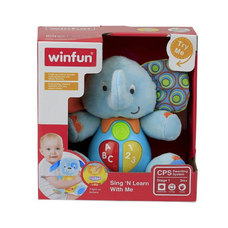 Sing 'N Learn With Me- Timber The Elephant (Blue)