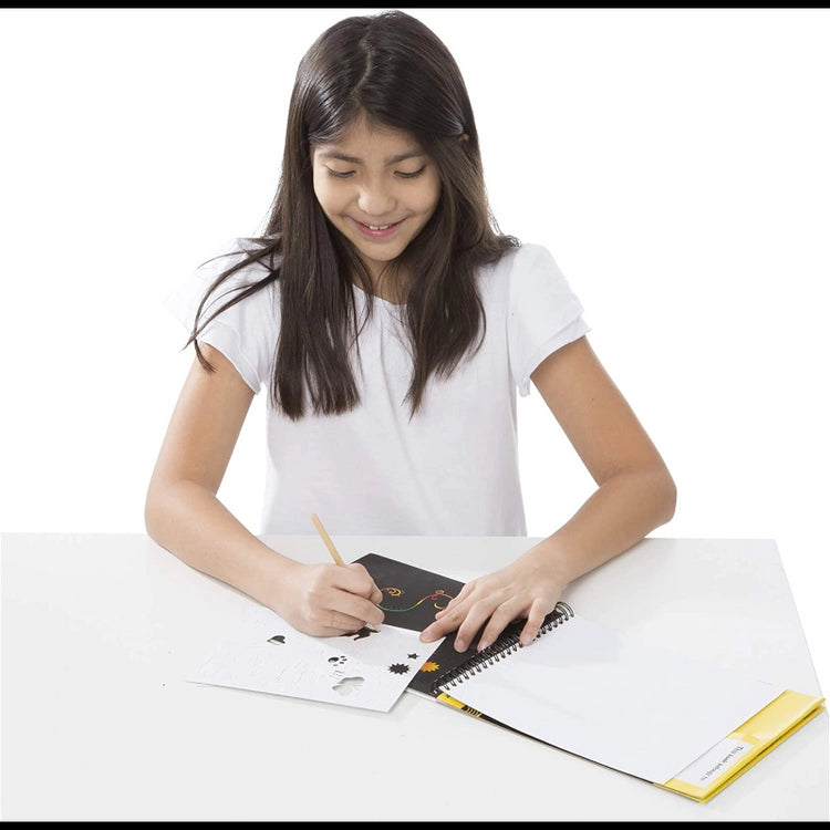 Scratch Art Sketch Pad Book