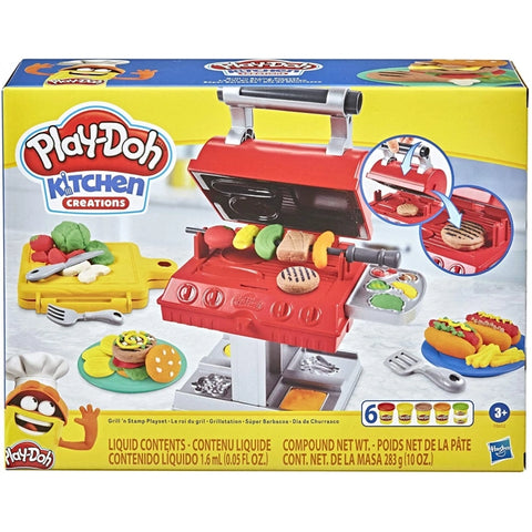 Play-Doh Kitchen Creations Barbecue Grill 'n Stamp Playset