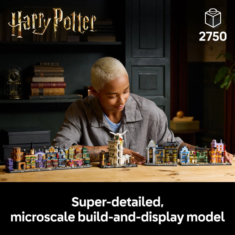 Diagon Alley Wizarding Shops- 2750 Pcs