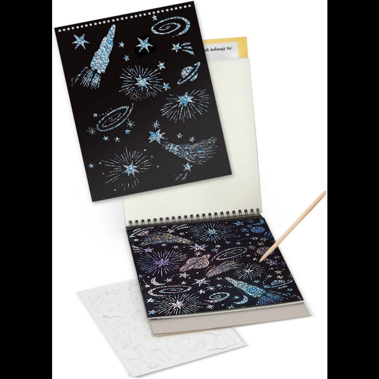 Scratch Art Sketch Pad Book
