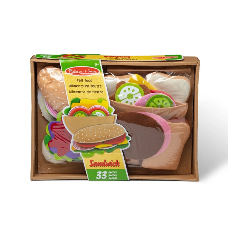 Felt Play Food- Sandwich Set