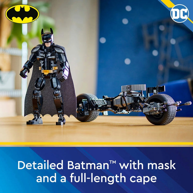 Batman Construction Figure and the Bat-Pod Bike- 713 Pcs