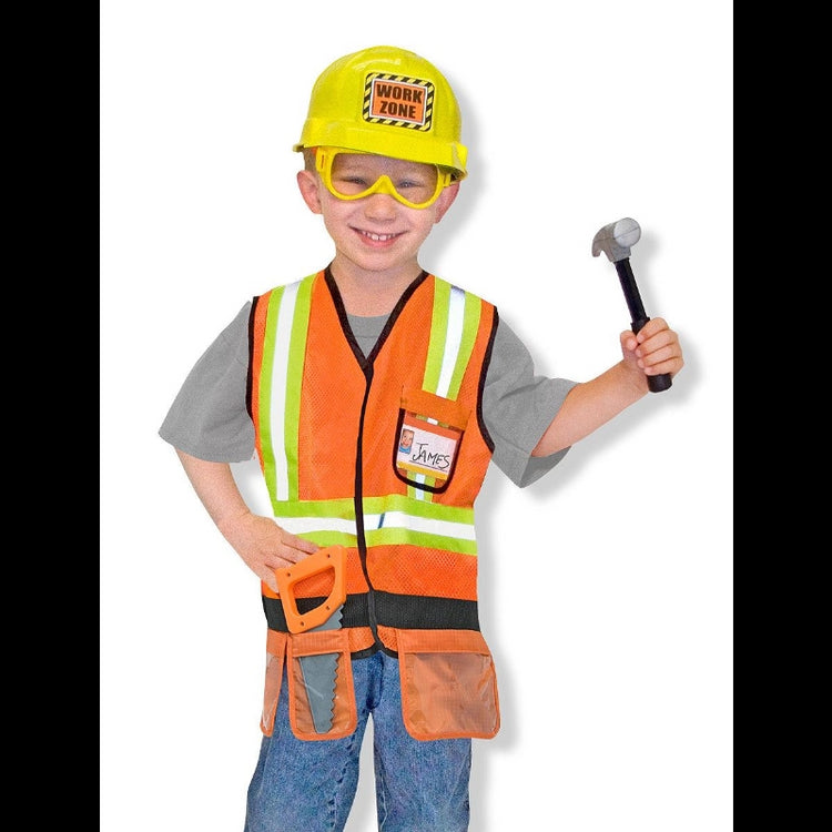 Construction Worker Role Play Costume Set