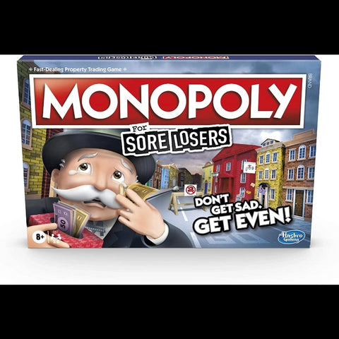Monopoly For Sore Losers Board Game