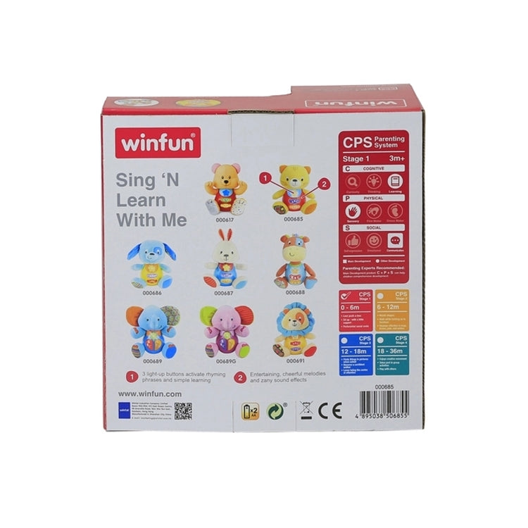 Sing 'N Learn With Me- Timber The Elephant (Blue)