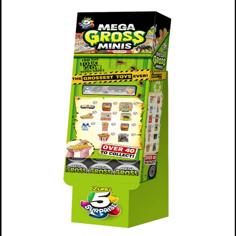 5 Surprise Mega Gross Minis Series 1- 60 Pcs-Sidekick