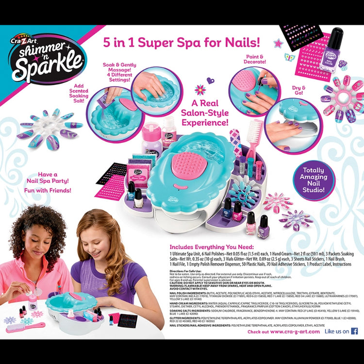 Shimmer 'n Sparkle All in One Ultimate Nail Spa