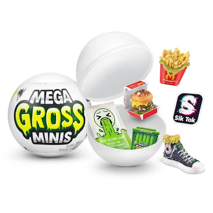 5 Surprise Mega Gross Minis Series 1- 60 Pcs-Sidekick