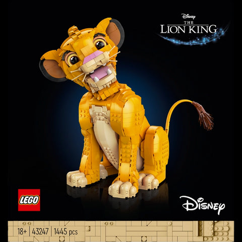 Young Simba the Lion King- 1445 Pcs