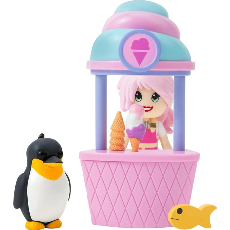 Adopt Me- 2 Figure Pack (Friends Pack)- Ice Cream Parlour