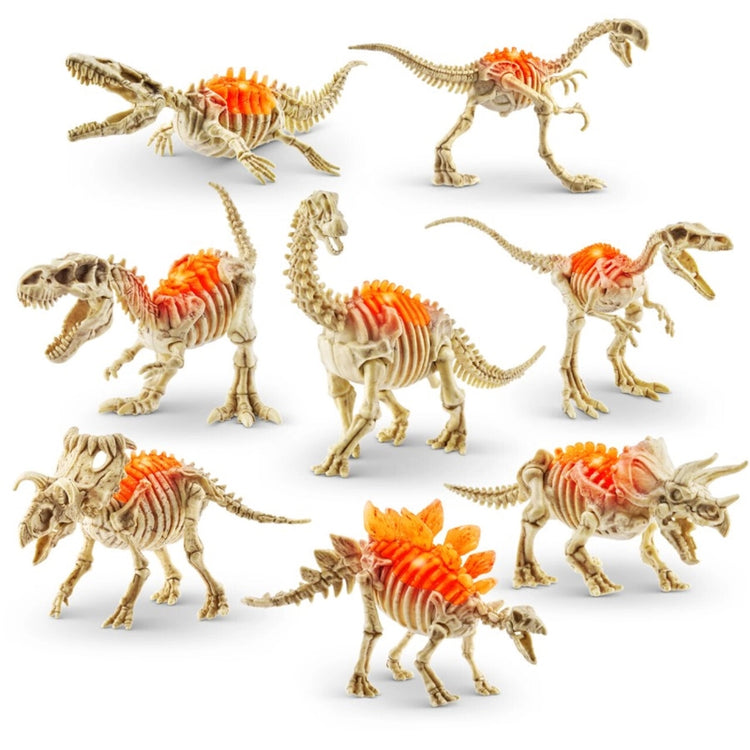 Robo Alive Dino Fossil Find Mini Surprise Egg Series 1 Asst.- 6 Pcs- PDQ