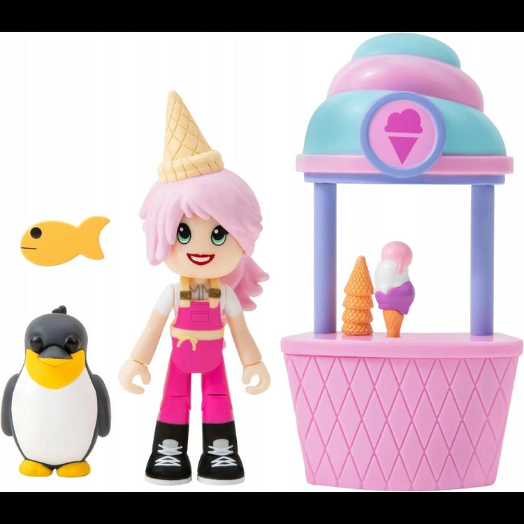 Adopt Me- 2 Figure Pack (Friends Pack)- Ice Cream Parlour