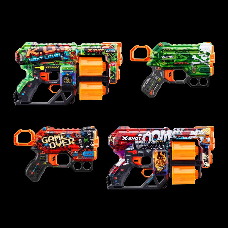 X-Shot Skins Dread & Menace Combo Pack (48 Dart)