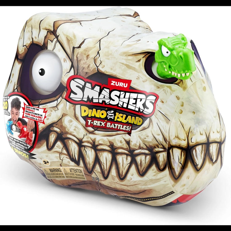 Smashers Dino Island T-Rex Battle Playset (Medium) (S1)