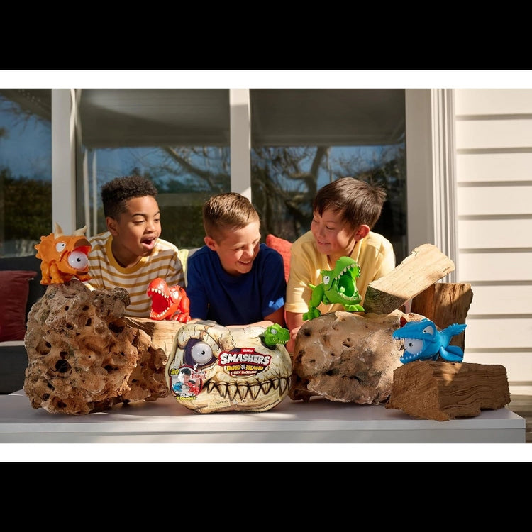 Smashers Dino Island T-Rex Battle Playset (Medium) (S1)