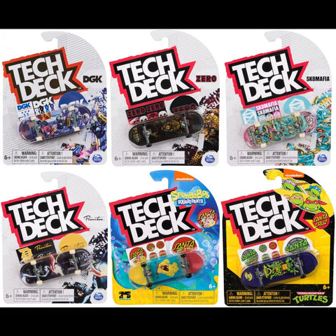 Tech Deck Fingerboards 96 mm Assorted.