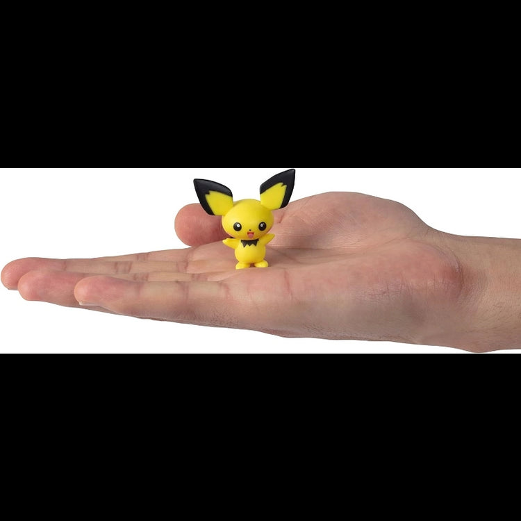 Pokemon Battle Figure Multipack 6 Figures 2-Inch (Pikachu, Deino, Jigglypuff, Turtwig, Piplup, and Chimchar)