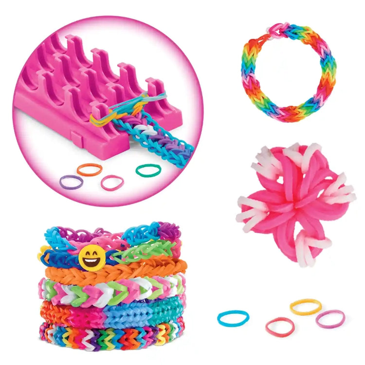 Shimmer 'n Sparkle Cra-Z-Loom Rubber Band Bracelet Kit