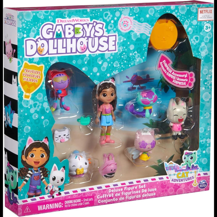 Gabby’s Dollhouse Travel Deluxe Figure Set