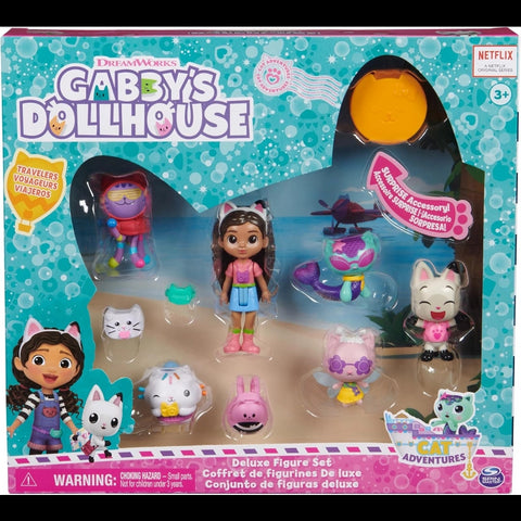 Gabby’s Dollhouse Travel Deluxe Figure Set