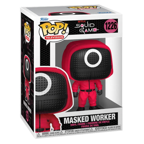 Pop! TV: Squid Game- Round Masked Worker