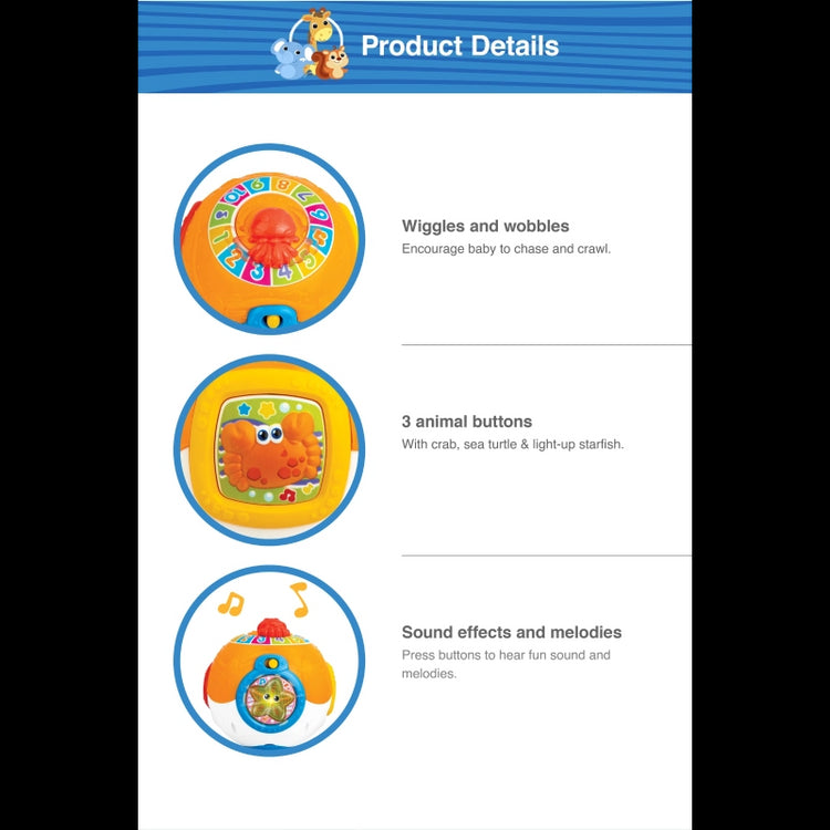 Roll 'n Learn Activity Ocean Ball