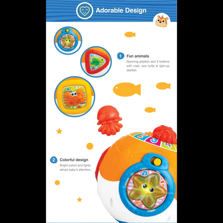 Roll 'n Learn Activity Ocean Ball