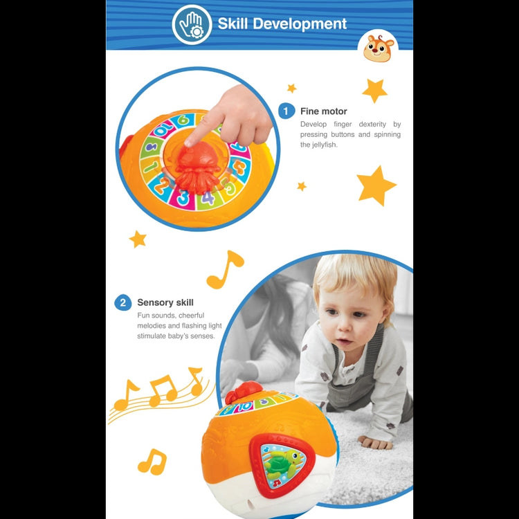 Roll 'n Learn Activity Ocean Ball