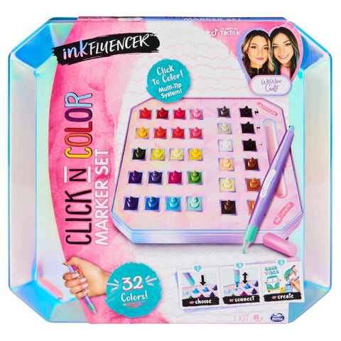 Inkfluencer Click N Color Marker Set