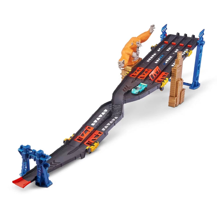 Metal Machines 4-Lane Gorilla Attack Track Set