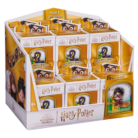 Wizarding World Harry Potter Micro Magical Moments Collectible Single Pack Assortment- CDU