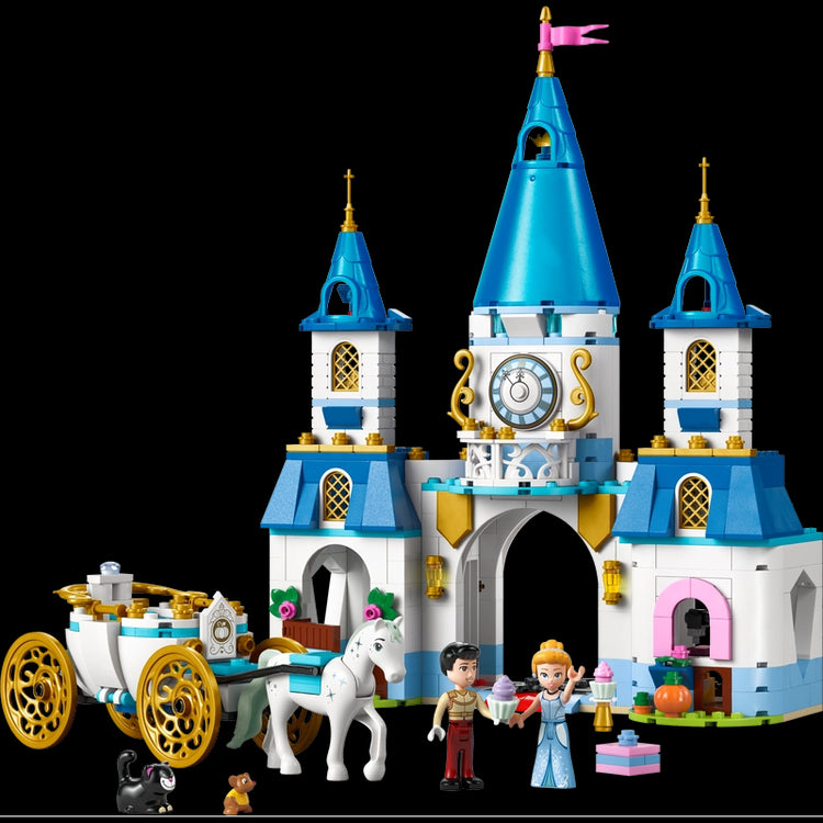 Cinderella's Castle & Horse Carriage- 596 Pcs