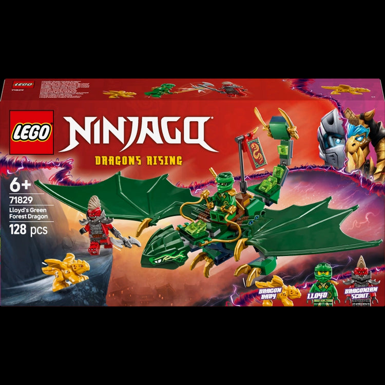 Lloyd's Green Forest Dragon- 128 Pcs