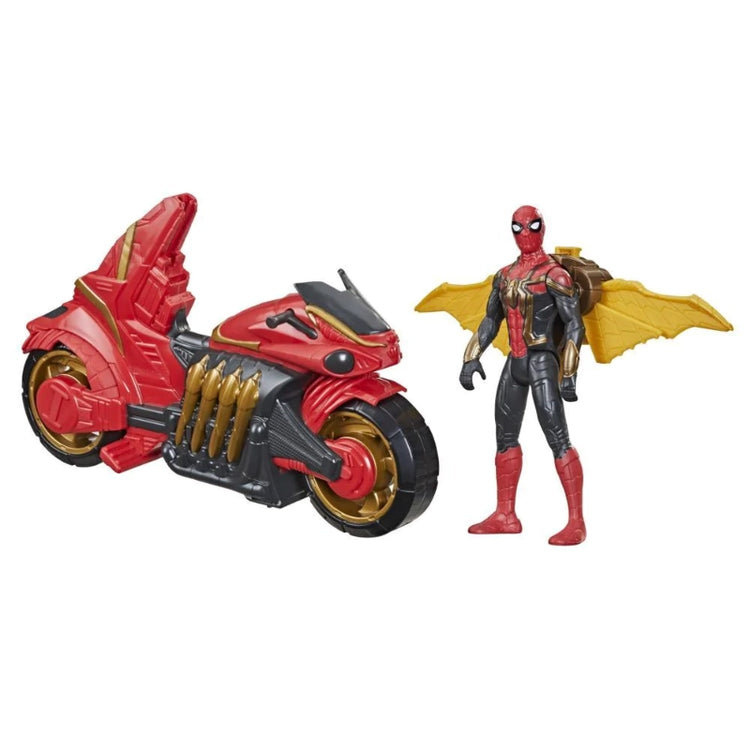 Spider-Man Deluxe Jet Web Cycle with 6-Inch Figure