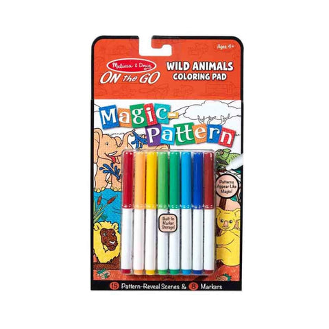 On the Go Magic Pattern Pad- Wild Animals