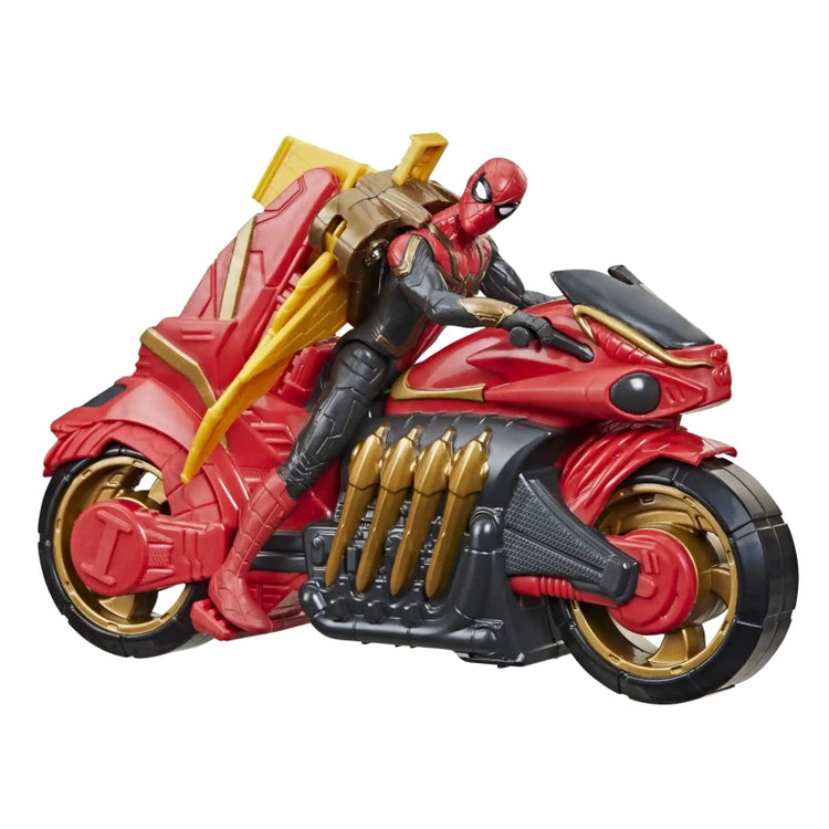 Spider-Man Deluxe Jet Web Cycle with 6-Inch Figure