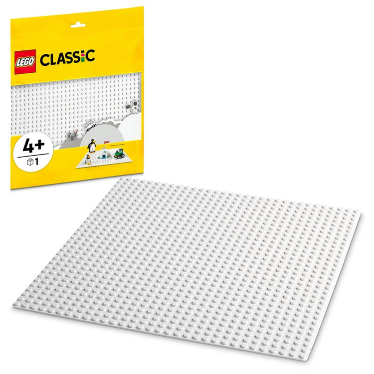 White Baseplate- 1 Pcs