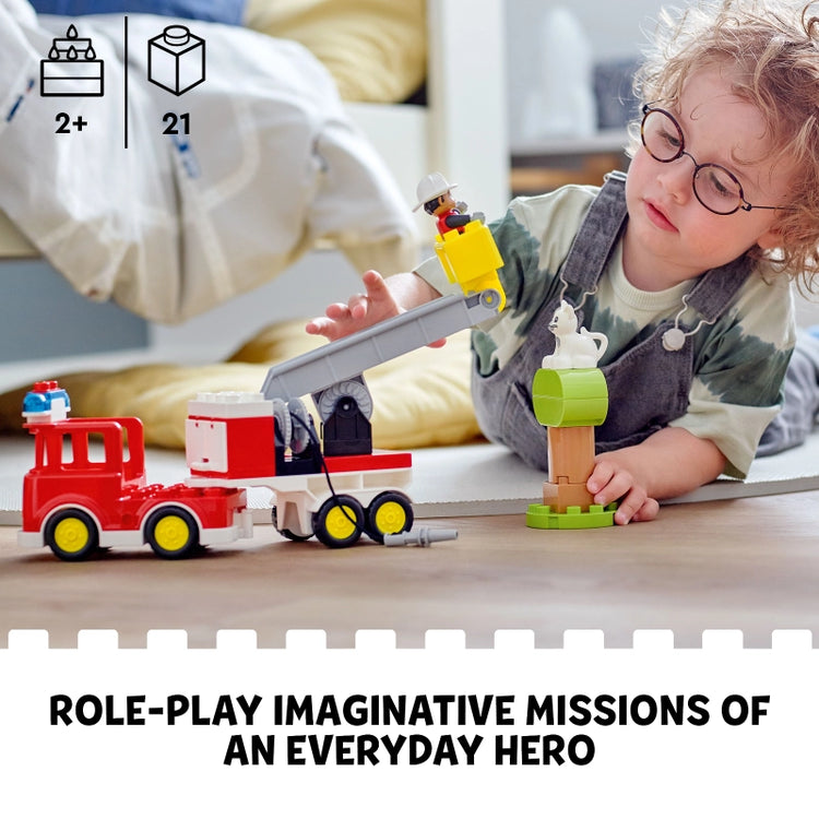 Fire Truck - 21 Pcs