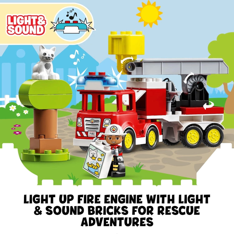 Fire Truck - 21 Pcs